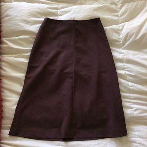 Talula Babaton wool vintage midi skirt